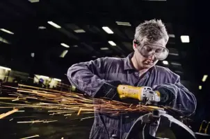 Шліфмашина кутова мережева DeWALT, 1200 Вт, d=125 мм, 11000 об/хв, вага 1.85 кг №8