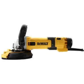Шлифмашина угловая сетевая DeWALT, 1500 Вт, d = 125 мм, 2800-10000 об / мин, вес 2.5 кг, чемодан №10