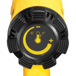 Пістолет гарячого повітря мережевий DeWALT, 1800 Вт, температура 50 - 600 °C, вага 0.65 кг №13