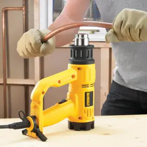 Пістолет гарячого повітря мережевий DeWALT, 1800 Вт, температура 50 - 600 °C, вага 0.65 кг №15