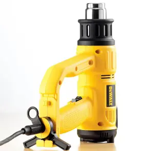 Пістолет гарячого повітря мережевий DeWALT, 2000 Вт, температура 50 - 600 °C, ЖКІ, вага 0.71 кг №10
