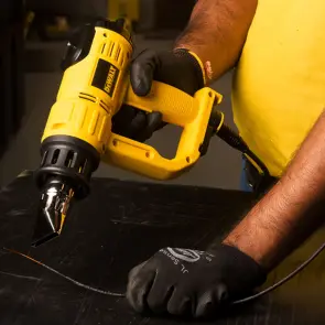Пістолет гарячого повітря мережевий DeWALT, 2000 Вт, температура 50 - 600 °C, ЖКІ, вага 0.71 кг №15