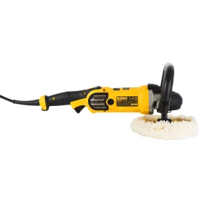 Полірувальна машина мережева DeWALT, 1250 Вт, 0 - 600 / 0 - 3500 об/хв, вага 3.0 кг №14