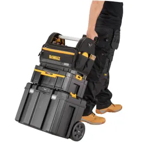 Сумка открытого типа DeWALT совместима с системой TSTAK, размеры 45x35x25 см №17