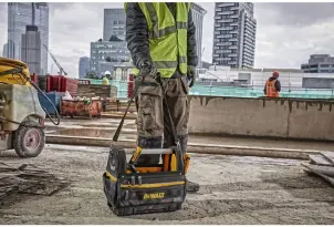 Сумка открытого типа DeWALT совместима с системой TSTAK, размеры 45x35x25 см №21