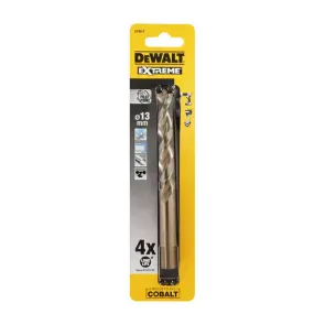 Сверло по металлу DeWALT EXTREME INDUSTRIAL COBALT HSS-CO, диаметр 13 мм, общая длина 151 мм, рабочая длина 98 мм №5