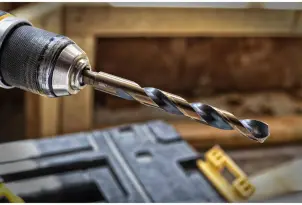 Набір свердел по металу DeWALT Black&Gold HSS-G, 19 шт, кейс Tough Case №11