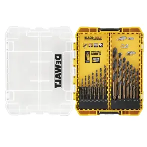 Набір свердел по металу DeWALT Black&Gold HSS-G, 21 шт, кейс ToughCase №4