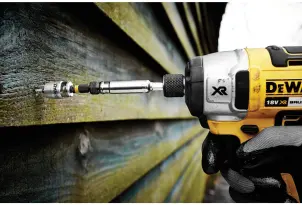 Набор бит и насадок DeWALT "IMPACT TORSION", ударные, Pz2, L = 50 мм, 2 шт + магнитный держатель шурупов №14