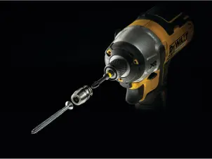 Набор бит и насадок DeWALT "IMPACT TORSION", ударные, Ph2, L = 50 мм, 2 шт + магнитный держатель шурупов №9