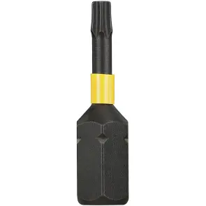 Набір біт DeWALT, ударні IMPACT TORSION, Torx, Т10, L=25 мм, 5 шт №4