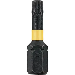 Набор бит DeWALT, ударные, IMPACT TORSION, Torx, Т20, L = 25 мм, 5 шт №3