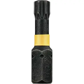 Набір біт DeWALT, ударні, IMPACT TORSION, Torx, Т27, L=25 мм, 5 шт №3