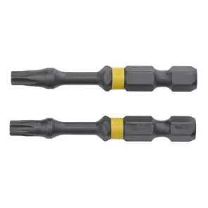 Набір біт DeWALT, ударні, IMPACT TORSION, Torx, Т25, L=50 мм, 2 шт №4