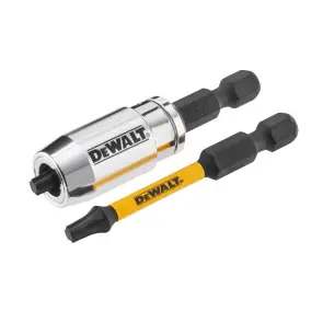 Набор бит и насадок DeWALT "IMPACT TORSION", ударные, T20, L = 57 мм, 2 шт + магнитный держатель шурупов №8