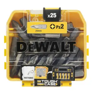 Набір біт DeWALT, Pozidriv, Pz2, L=25 мм, 25 шт №2
