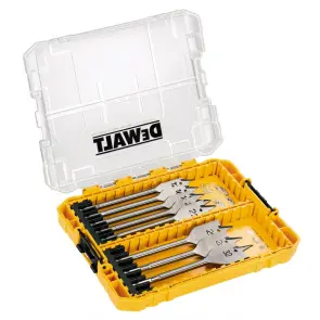 Набір перових свердл DeWALT по дереву, 8 шт, кейс ToughCase №3