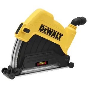 Защитный кожух для отвода пыли DeWALT, совместим с УШМ 230 мм №10
