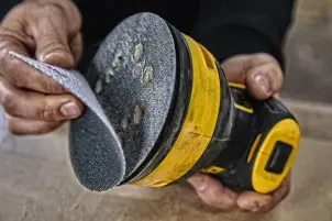 Шлифмашина эксцентриковая сетевая DeWALT DWE6423 №12