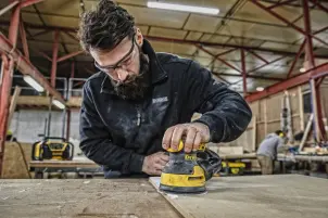 Шлифмашина эксцентриковая сетевая DeWALT DWE6423 №13