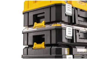 Ящик TSTAK 2.0 DeWALT, 440х331х160 мм, со вставкой из вспененного материала №11