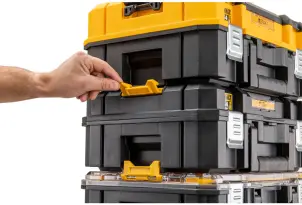 Ящик TSTAK 2.0 DeWALT, 440х331х160 мм, со вставкой из вспененного материала №12