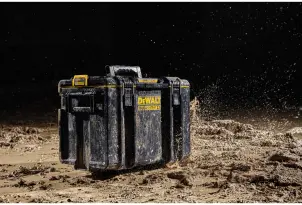 Ящик TOUGHSYSTEM 2.0 DeWALT, 555х375х415 мм, збільшеної місткості з лотком №9