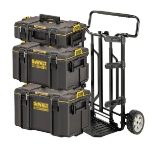 Комплект ящиків TOUGHSYSTEM 2.0 DeWALT, 3 ящика на візку №2