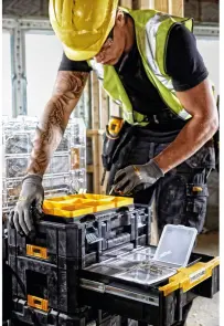 Ящик инструментальный DeWALT TSTAK ™ III, 440х314мм, с 6 извлекаемыми чашками для принадлежностей. №13