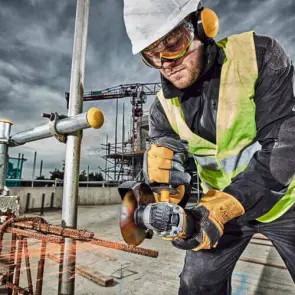 Шлифмашина угловая - болгарка аккумуляторная бесщёточная DeWALT DCG406NT №5