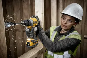 Дрель-шуруповёрт аккумуляторная бесщёточная DeWALT DCD800E2T №9