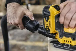 Шлифмашина вибрационная аккумуляторная DeWALT DCW200NT №13