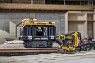 Шлифмашина вибрационная аккумуляторная DeWALT DCW200NT №17