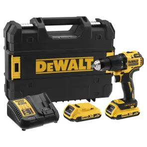 Дрель-шуруповерт аккумуляторная бесщёточная ударная DeWALT DCD709D2T №5