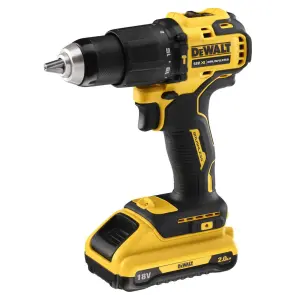 Дрель-шуруповерт аккумуляторная бесщёточная ударная DeWALT DCD709D2T №6
