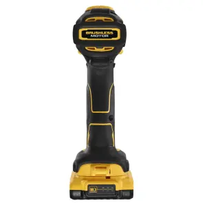 Дрель-шуруповерт аккумуляторная бесщёточная ударная DeWALT DCD709D2T №10