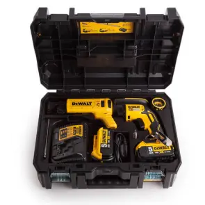 Шуруповерт аккумуляторный DeWALT, 18V XR Li-Ion, бесщеточный, 30/5 Нм, 4400 об / мин, чемодан, вес (с аккум. 2 Ач - с аккум. 5 Ач) 1.48 / 1.8 кг №12