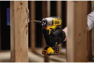 Шурупокрут ударний акумуляторний DeWALT, 12V XR Li-Ion, безщітковий, 163 Нм, 2850 об/хв, 2 акумулятори, зарядний пристрій, валіза №14