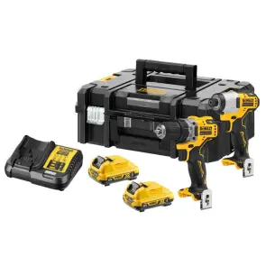 Набір з двох інструментів безщіткових DeWALT DCK2110L2T №14