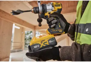 Дриль-шурупокрут акумуляторний безщітковий ударний DeWALT DCD1007WW1T №11