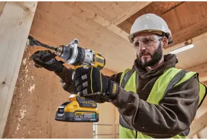 Дриль-шурупокрут акумуляторний безщітковий ударний DeWALT DCD1007NT №8