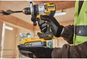 Дриль-шурупокрут акумуляторний безщітковий ударний DeWALT DCD1007NT №12