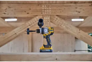 Дриль-шурупокрут акумуляторний безщітковий ударний DeWALT DCD1007H2T №12