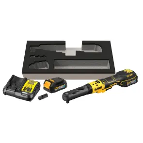 Гайкокрут кутовий - ключ-храповик акумуляторний безщітковий DeWALT DCF510E2G №6