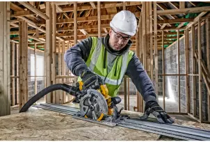 Пилка дисковая аккумуляторная бесщеточная DeWALT DCS572N №9