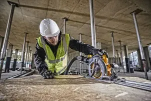 Пила дискова акумуляторна DeWALT DCS579NT №6