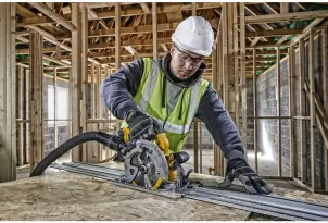 Пилка дискова акумуляторна безщіткова DeWALT DCS572NT №9