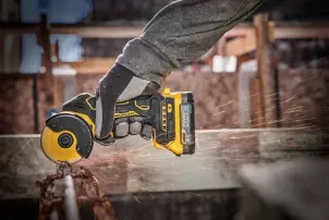 Пила дискова універсальна акумуляторна безщіткова DeWALT DCS438N №5