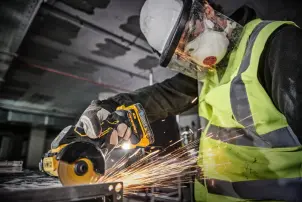 Пила дискова універсальна акумуляторна безщіткова DeWALT DCS438N №7
