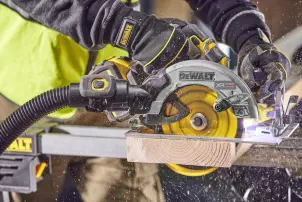 Пила дискова акумуляторна безщіткова DeWALT DCS573NT №7